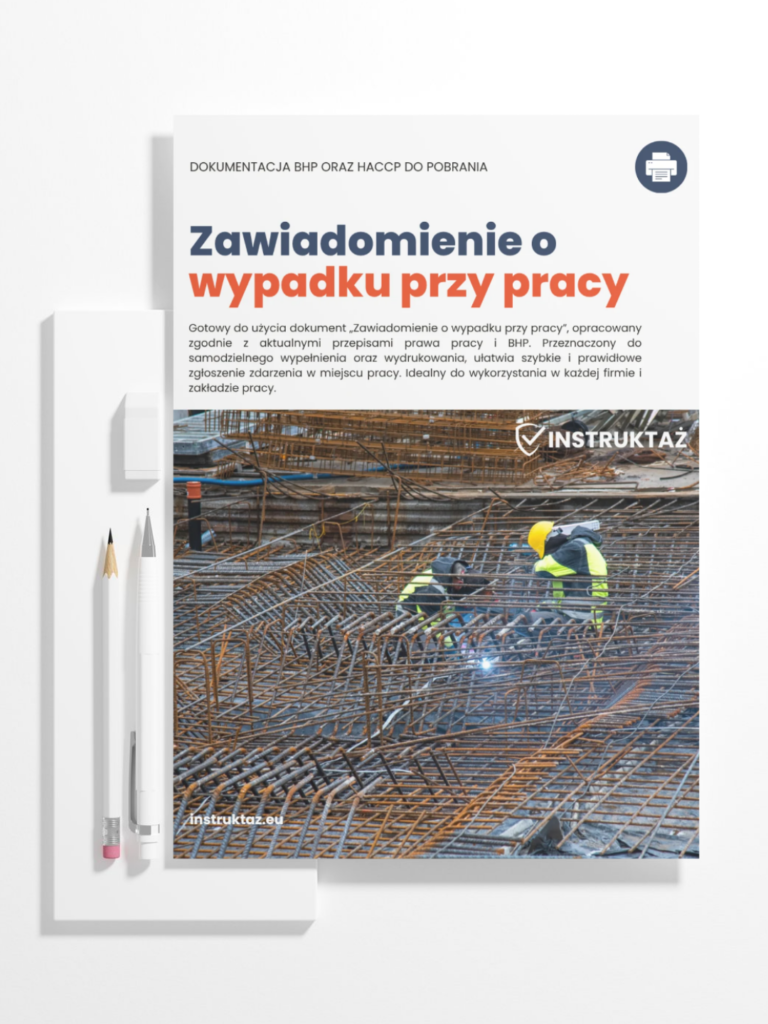 Zawiadomienie o wypadku przy pracy – kiedy jest potrzebne i jak je poprawnie przygotować? zawiadomienie o wypadku przy pracy